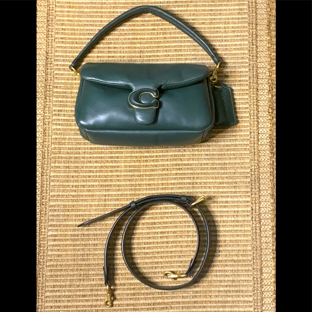 Coach Pillow Tabby 26 Amazon Green
